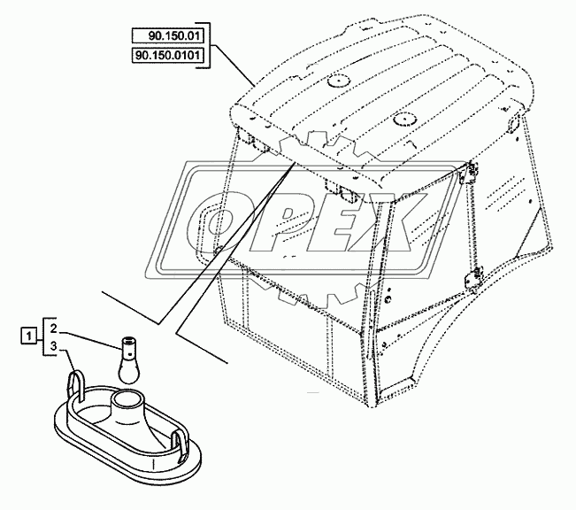 55.514.01 ­ CEILING LAMP