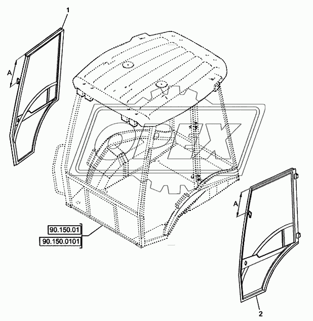 90.154.01 ­ CAB DOORS