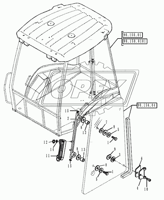 90.156.02 ­ WINDOW LATCH