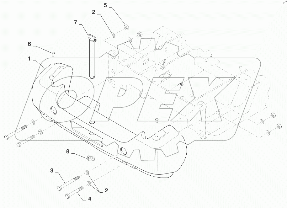  COUNTERWEIGHTS - 821F