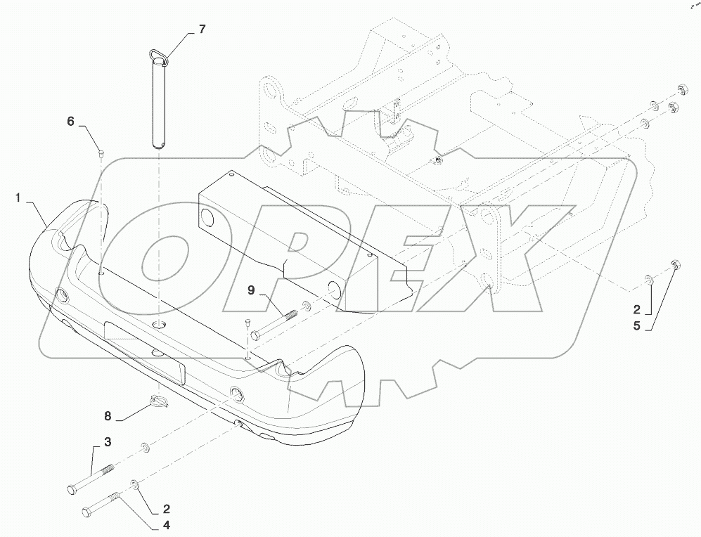  COUNTERWEIGHTS - 921F