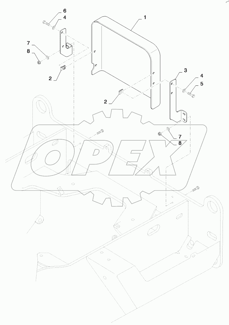  COVERS, DRIVE BELT WITHOUT AIR CONDITIONING