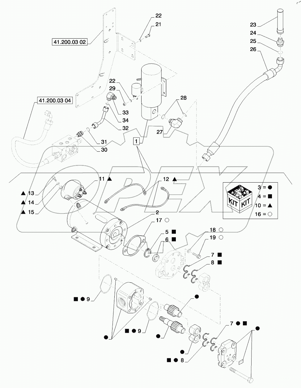 STEERING AUXILIARY, PUMP