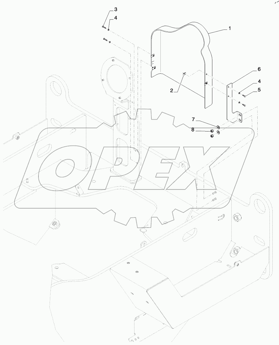  COVERS, DRIVE BELT WITH AIR CONDITIONING