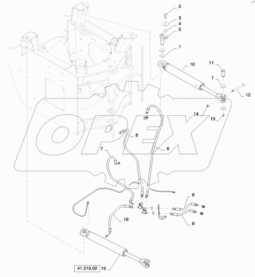  STEERING CYCLINDER INSTALLATION