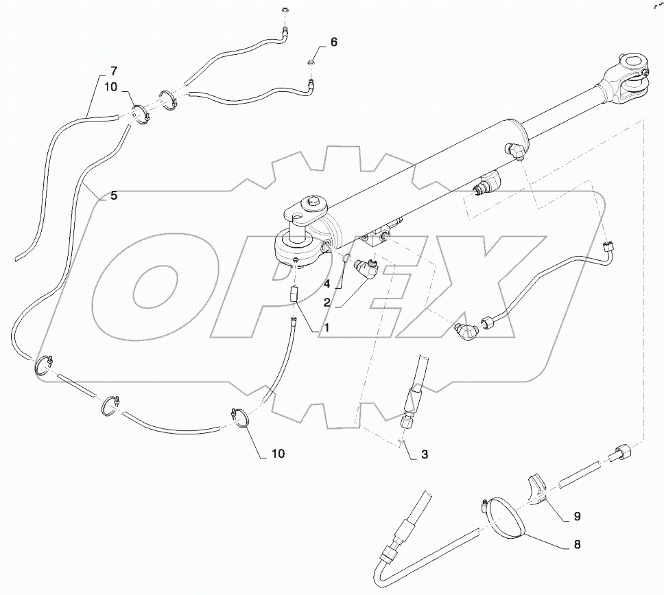  STEERING CYCLINDER INSTALLATION