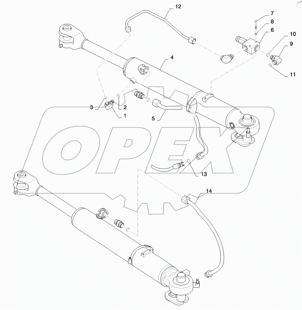  STEERING CYCLINDER INSTALLATION