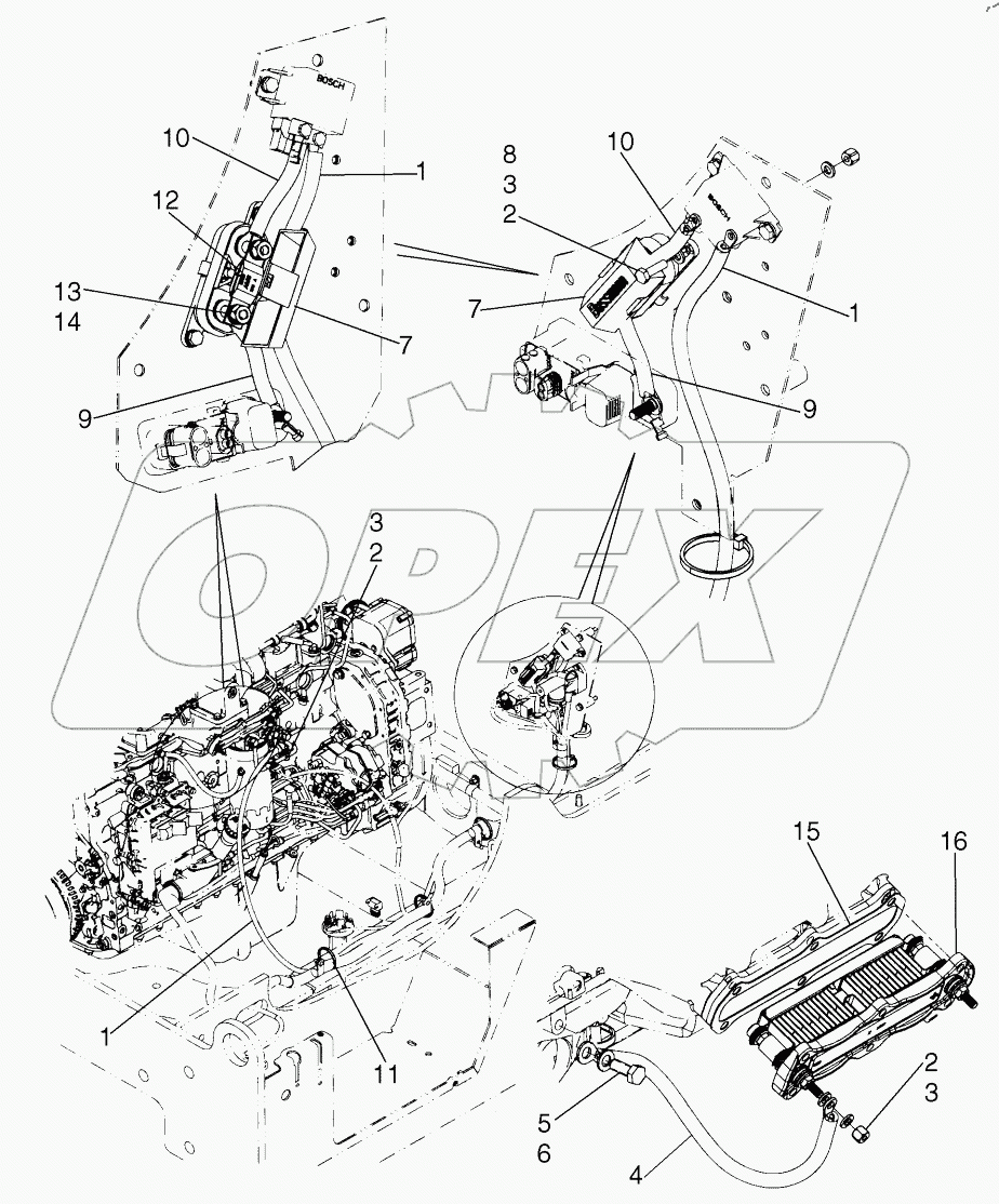  HARNESS, ENGINE GRID HEATER