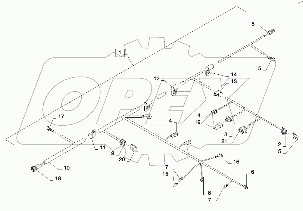  TRANSMISSION HARNESS