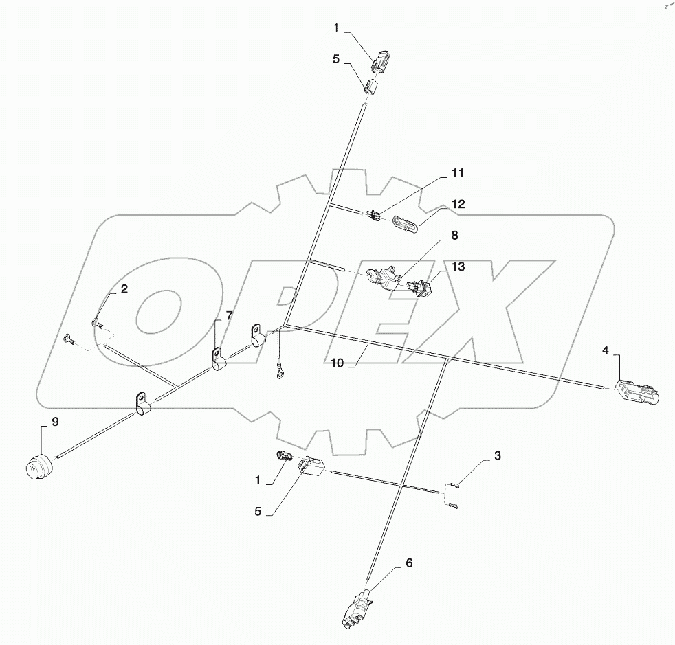  FRONT CHASSIS HARNESS