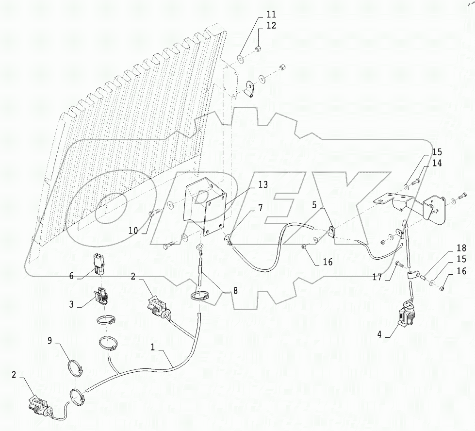  HARNESS, BACKUP ALARM AND INSTALLATION