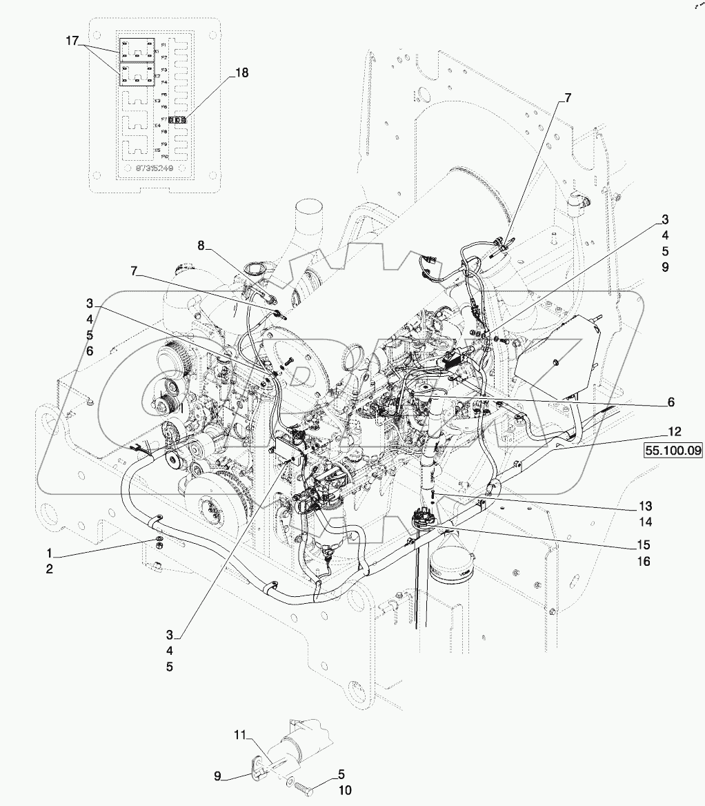  ENGINE HARNESS INSTALLATION