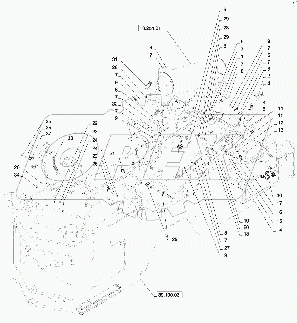 ENGINE HARNESS INSTALLATION