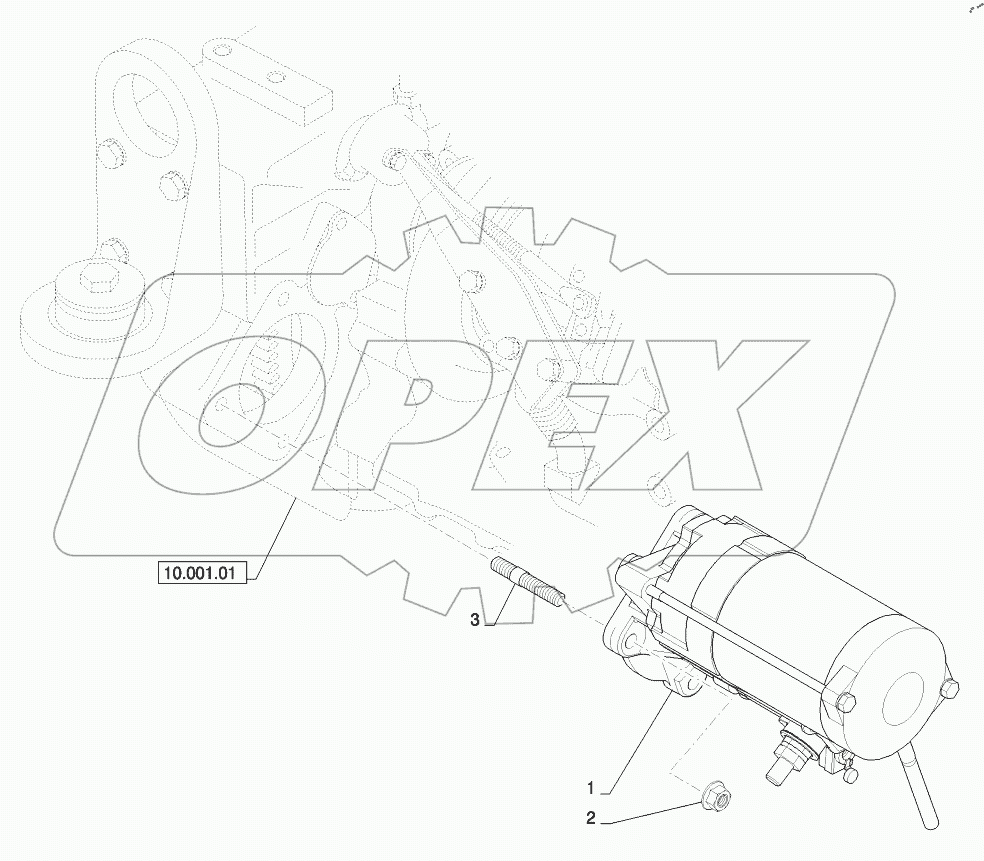  ENGINE STARTER INSTALLATION