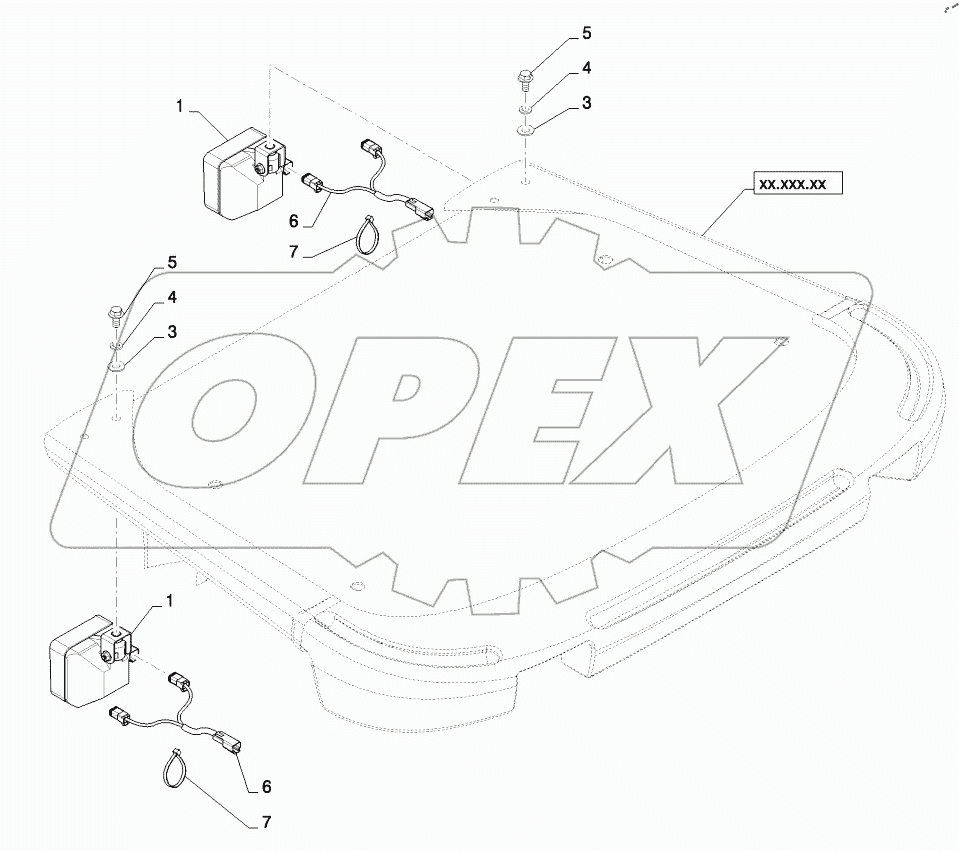  WORK LIGHT, HIGH OUTPUT