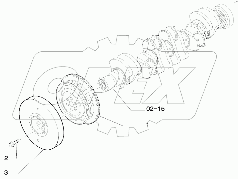  PULLEY - CRANKSHAFT