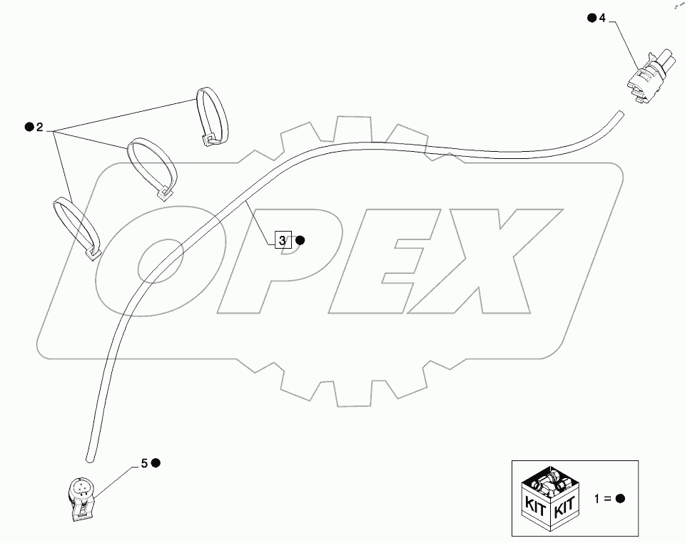  JOYSTICK STEERING JUMPER HARNESS