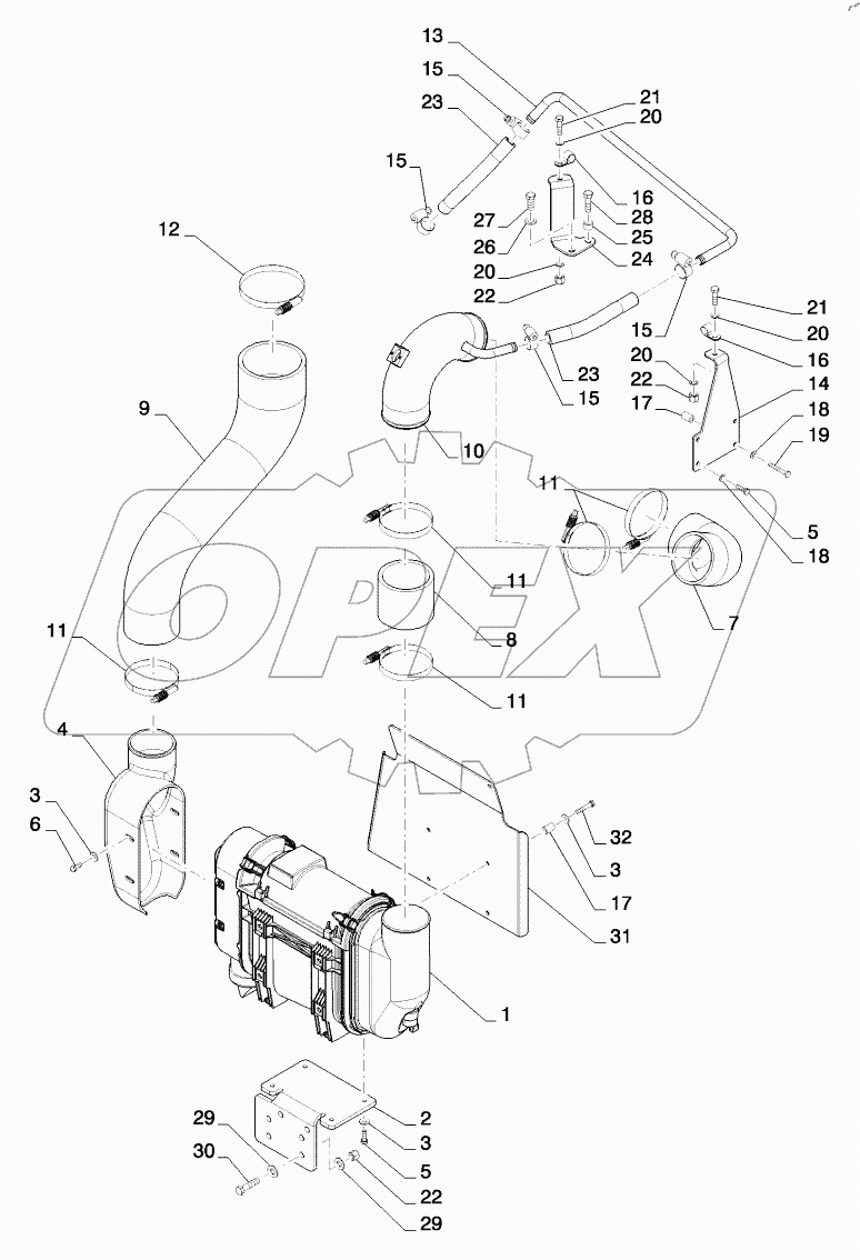  AIR CLEANER ASSEMBLY - NA/EU