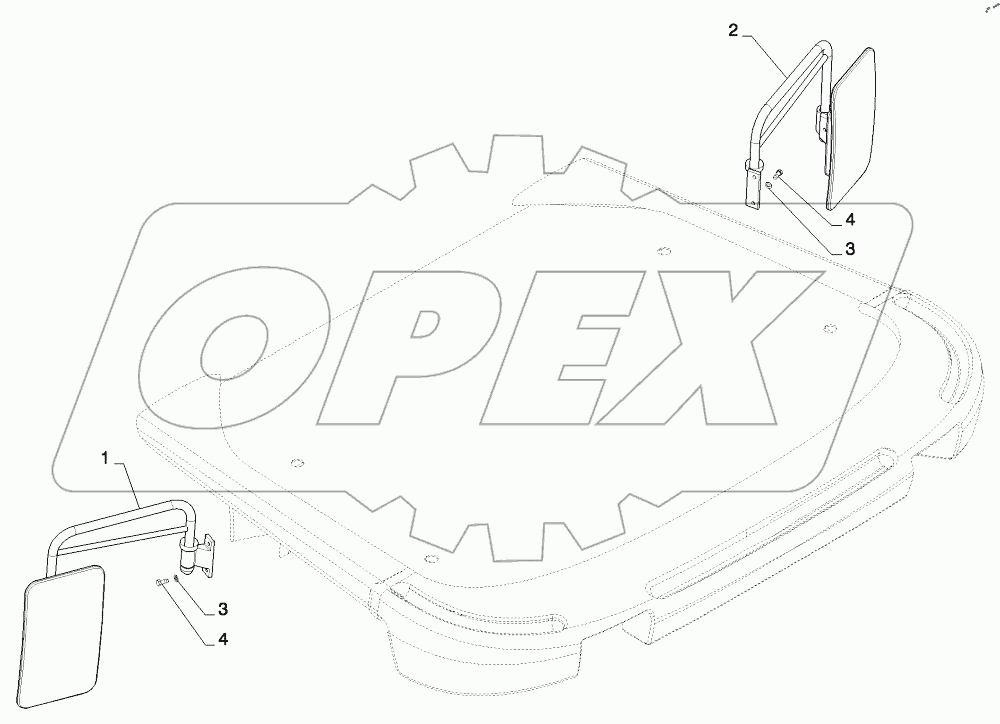  REARVIEW MIRROR EXTERNAL