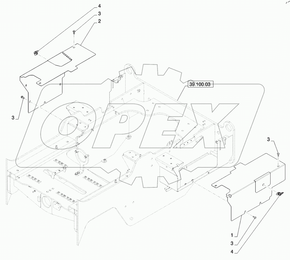  BATTERY, SELECTIVE CATALYTIC REDUCTION COVERS
