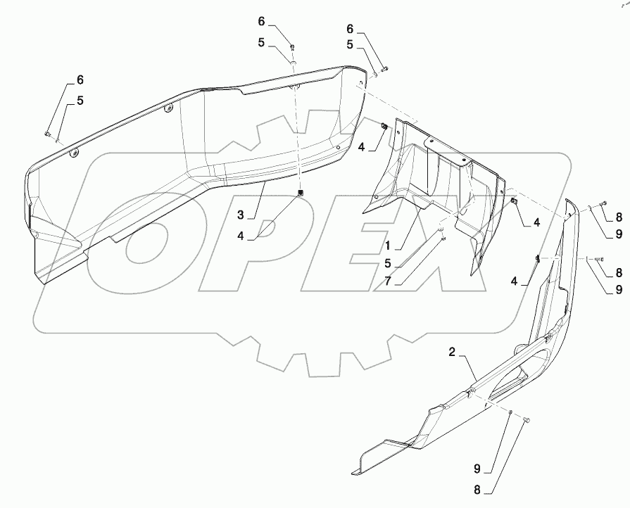  CAB AND CANOPY SKIRTING