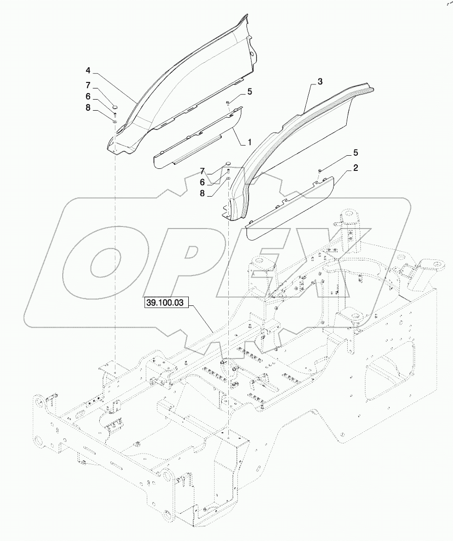  REAR WHEEL WELL FENDERS AND FENDER GUARDS