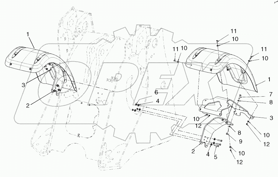  FENDER FRONT STANDARD