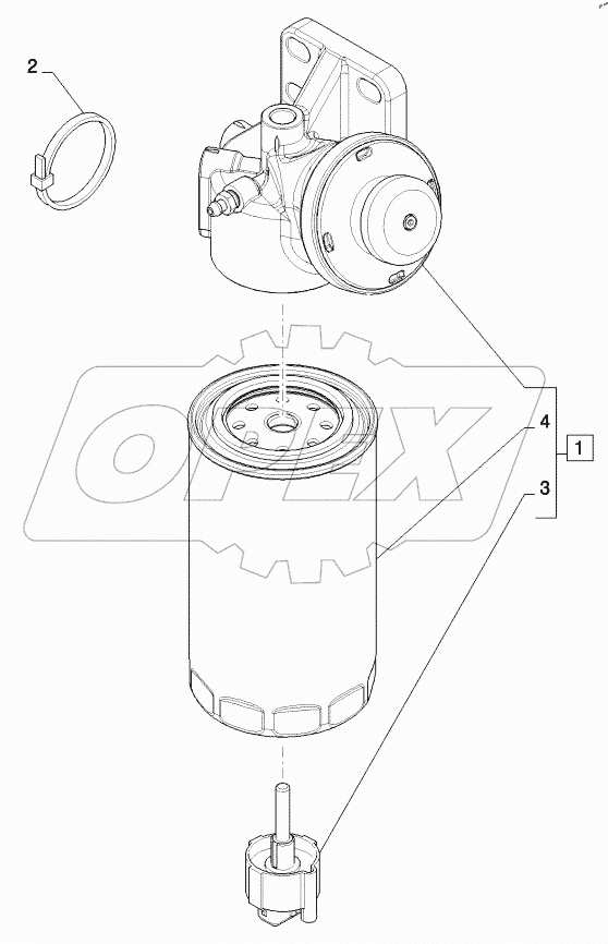  WATER SEPARATOR WITHOUT HEATER