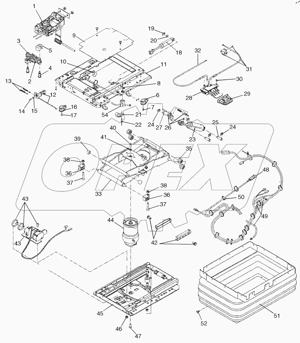  SEAT ASSY, AIR SUSPENSION