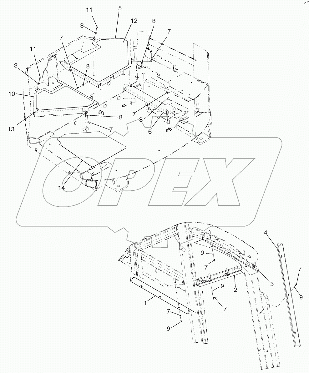  CANOPY - INTERIOR TRIM