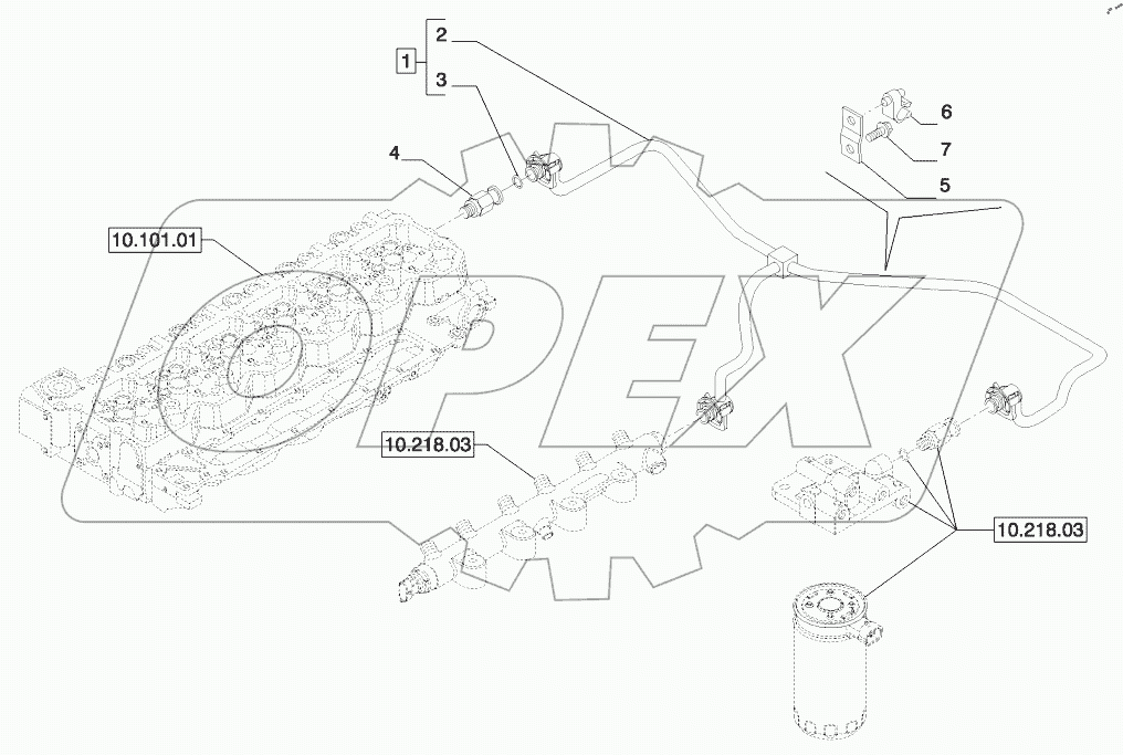  FUEL INJECTION SYSTEM - DRAIN LINE