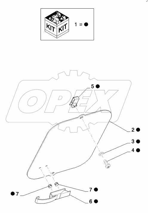  CONSOLE ACCESS PLATE