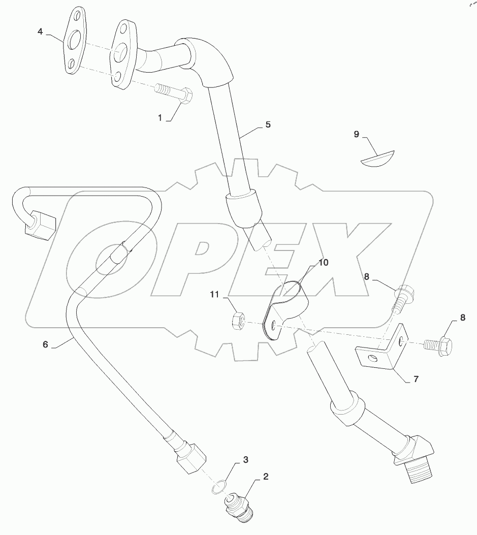  TURBOCHARGER DRAIN LINE