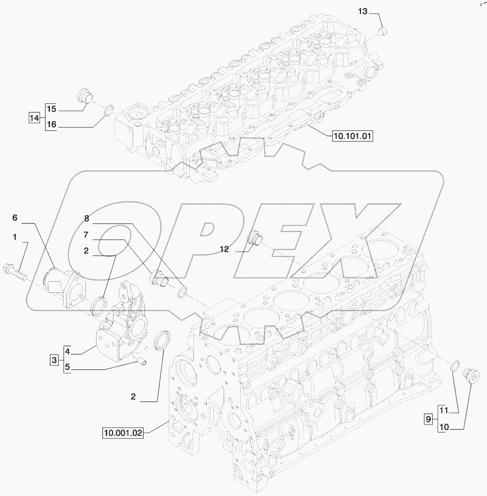  PIPING - ENGINE COOLING SYSTEM