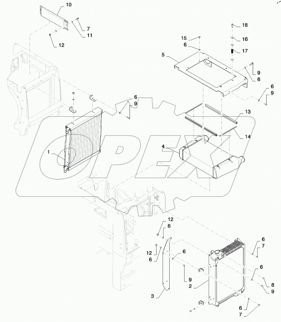  HEAT EXCHANGER-ENGINE