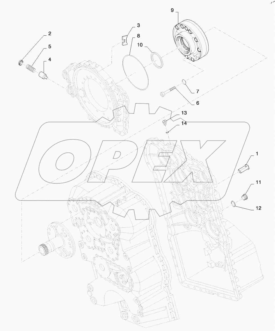  TRANSMISSION, REGULATOR VALVE AND OIL PUMP