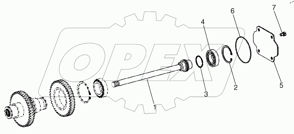  TRANSMISSION, POWER TAKE OFF DRIVE