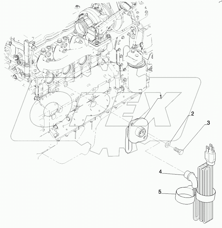  ENGINE - CYLINDER BLOCK HEATER