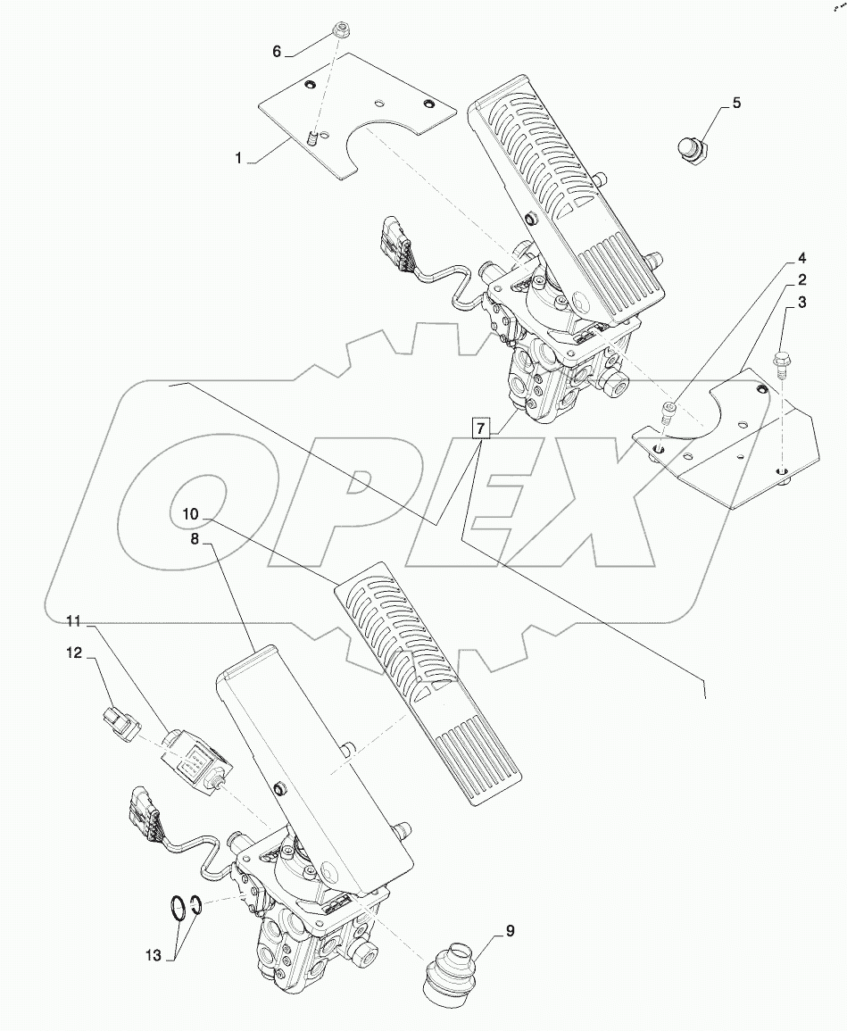  5 SPEED BRAKE, TRANSMISSION