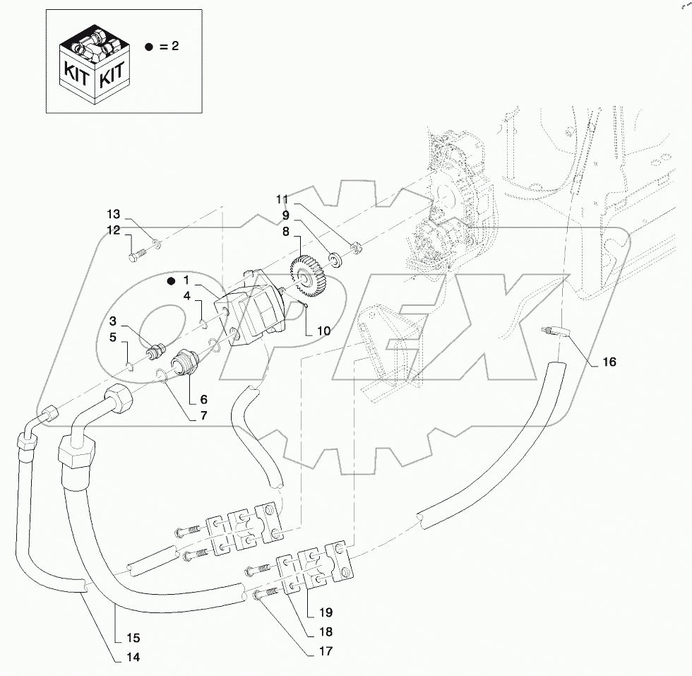  MAIN BRAKE HYDRAULIC PUMP