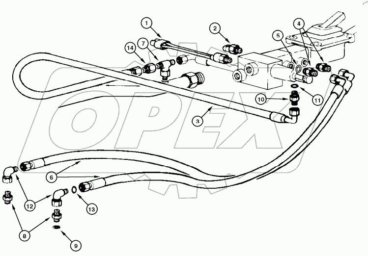  BRAKE HYDRAULIC CIRCUIT (GRAZIANO)