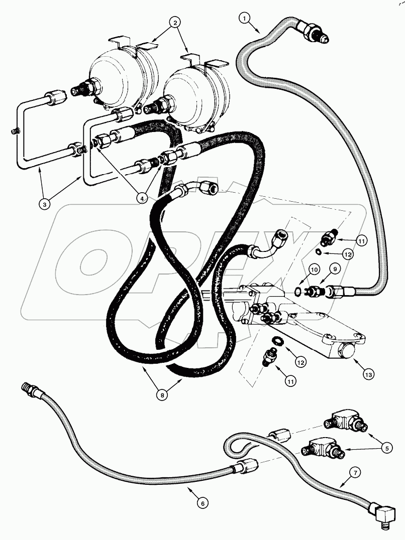  EMERGENCY BRAKE - ASSEMBLY