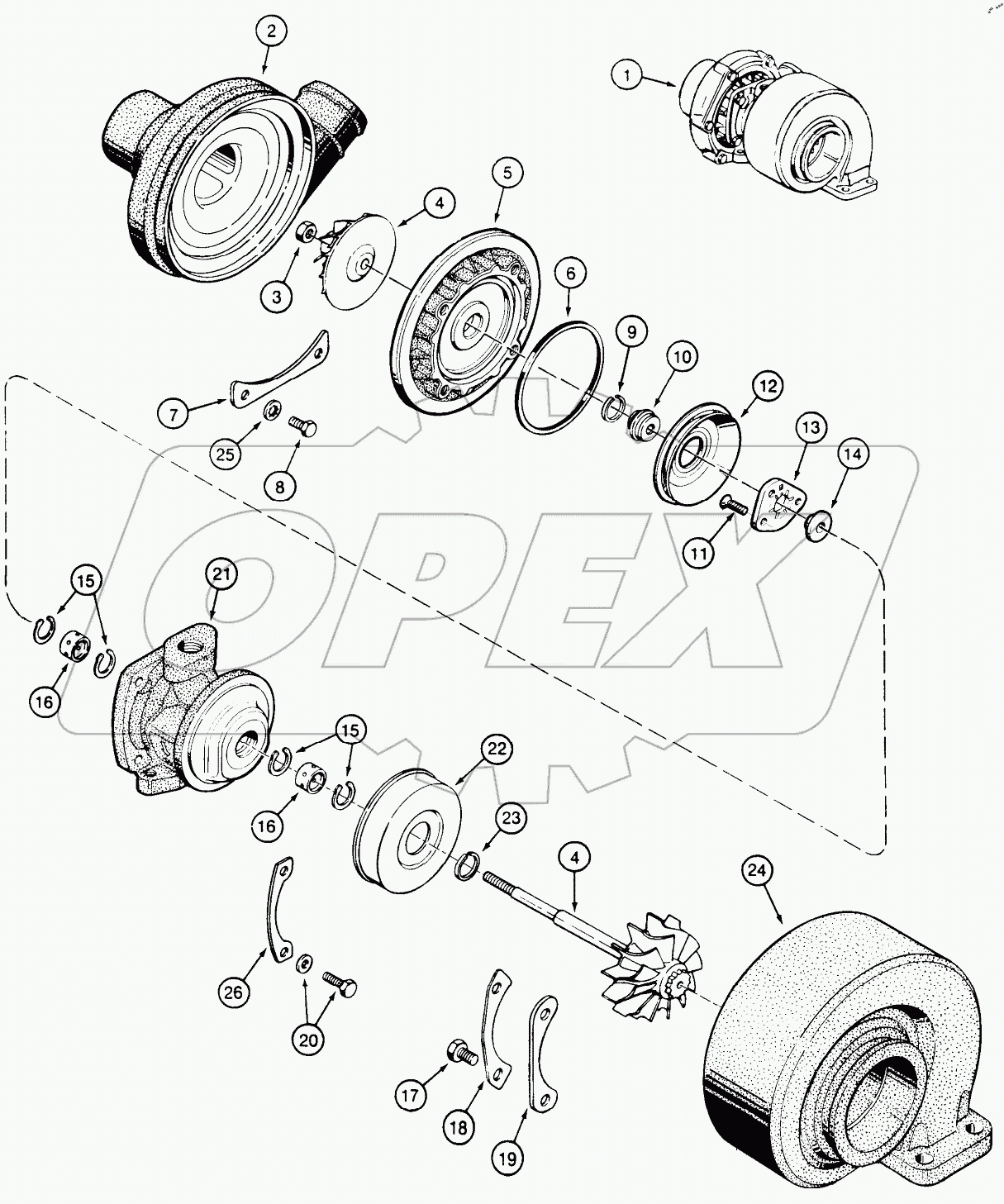  TURBOCHARGER - ASSEMBLY