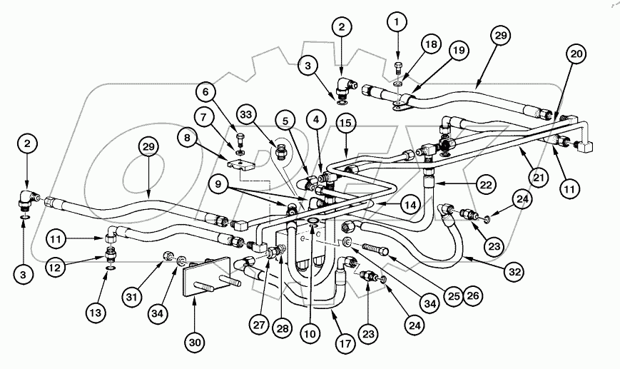  LINK HYDRAULIC CIRCUIT