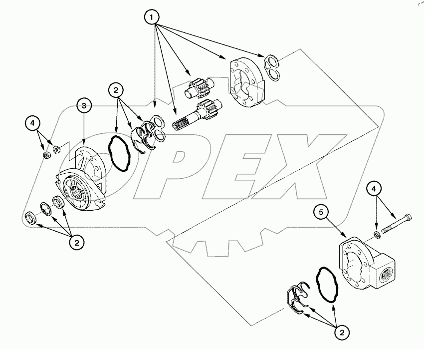  ENGINE COOLING - FAN HYDRAULIC PUMP