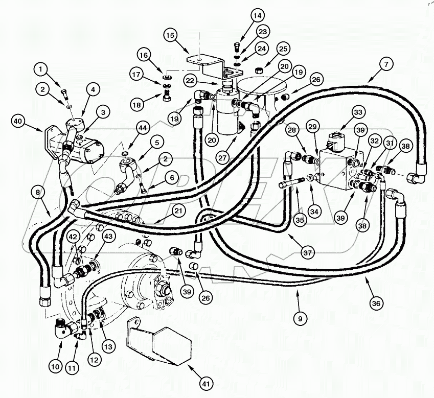 DIFFERENTIAL LOCK - CIRCUIT