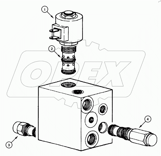  DIFFERENTIAL LOCK - SOLENOID VALVE