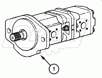  DIFFERENTIAL LOCK - HYDRAULIC PUMP