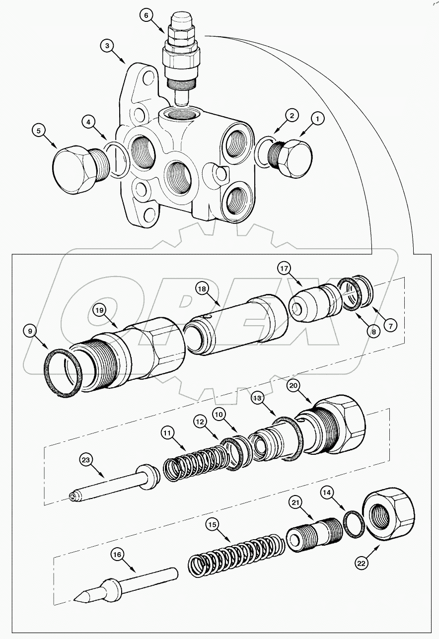  DISTRIBUTOR - INPUT VALVE