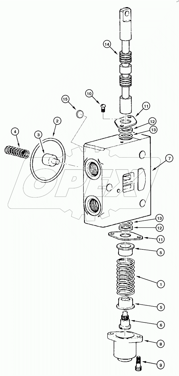  DISTRIBUTOR - FRONT AXLE TILT